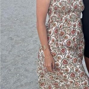 Floral Print Sleeveless Dress